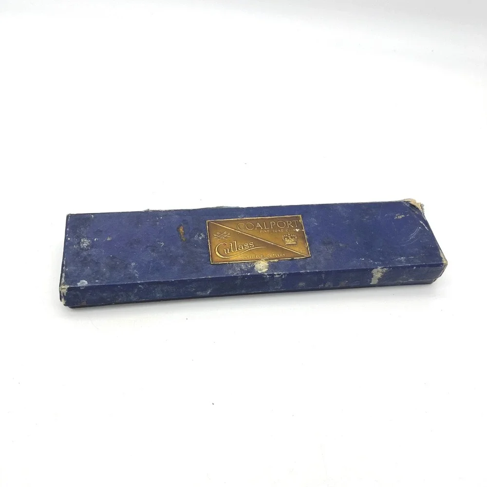 Coalport REVELRY Fine Bone China & Cutlass Sheffield Cutlery Cheese Knife in Box